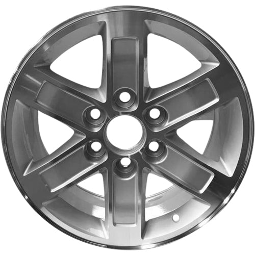 Road Ready RRW-5296 Silver Machined Wheel