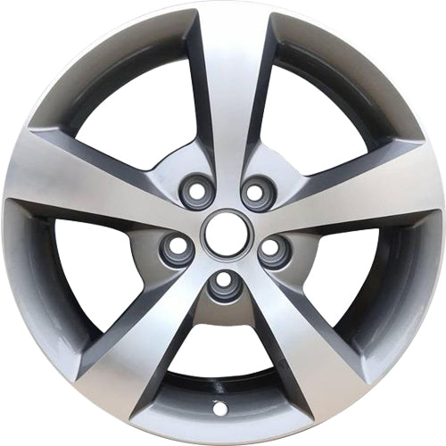 Road Ready RRW-5334 Silver Machined Wheel