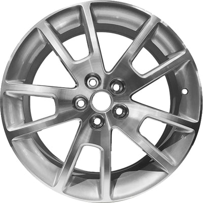 Road Ready RRW-5361 Silver Machined Wheel