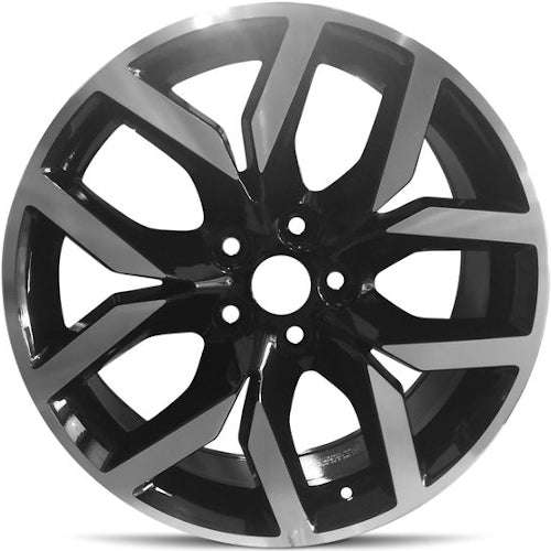Road Ready RRW-5713 Black Machined Wheel