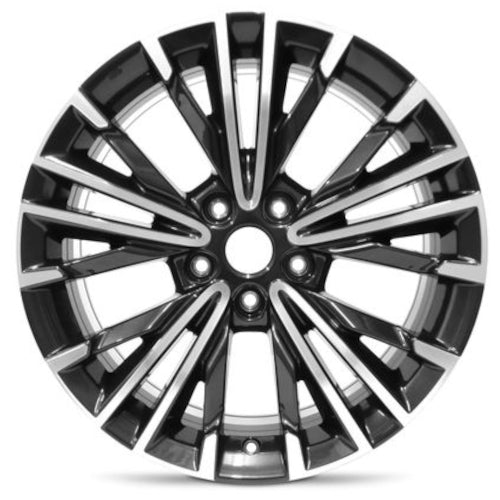 Road Ready RRW-62722 Black Machined Wheel