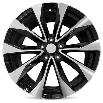 Road Ready RRW-62723C Black Machined Wheel