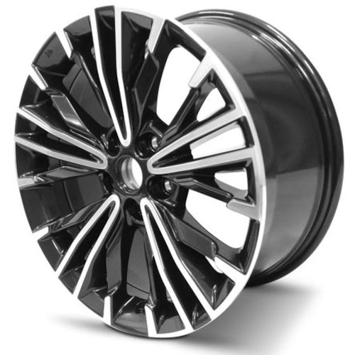 Road Ready RRW-62808 Black Machined Wheel
