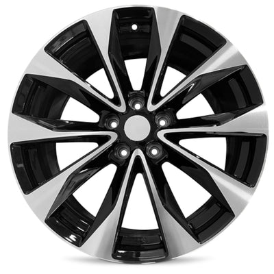 Road Ready RRW-62811B Black Machined Wheel