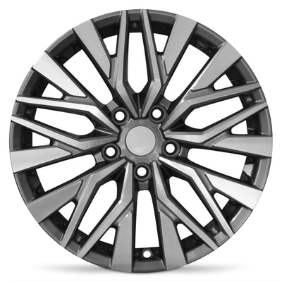 Road Ready RRW-62853 Charcoal Machined Wheel
