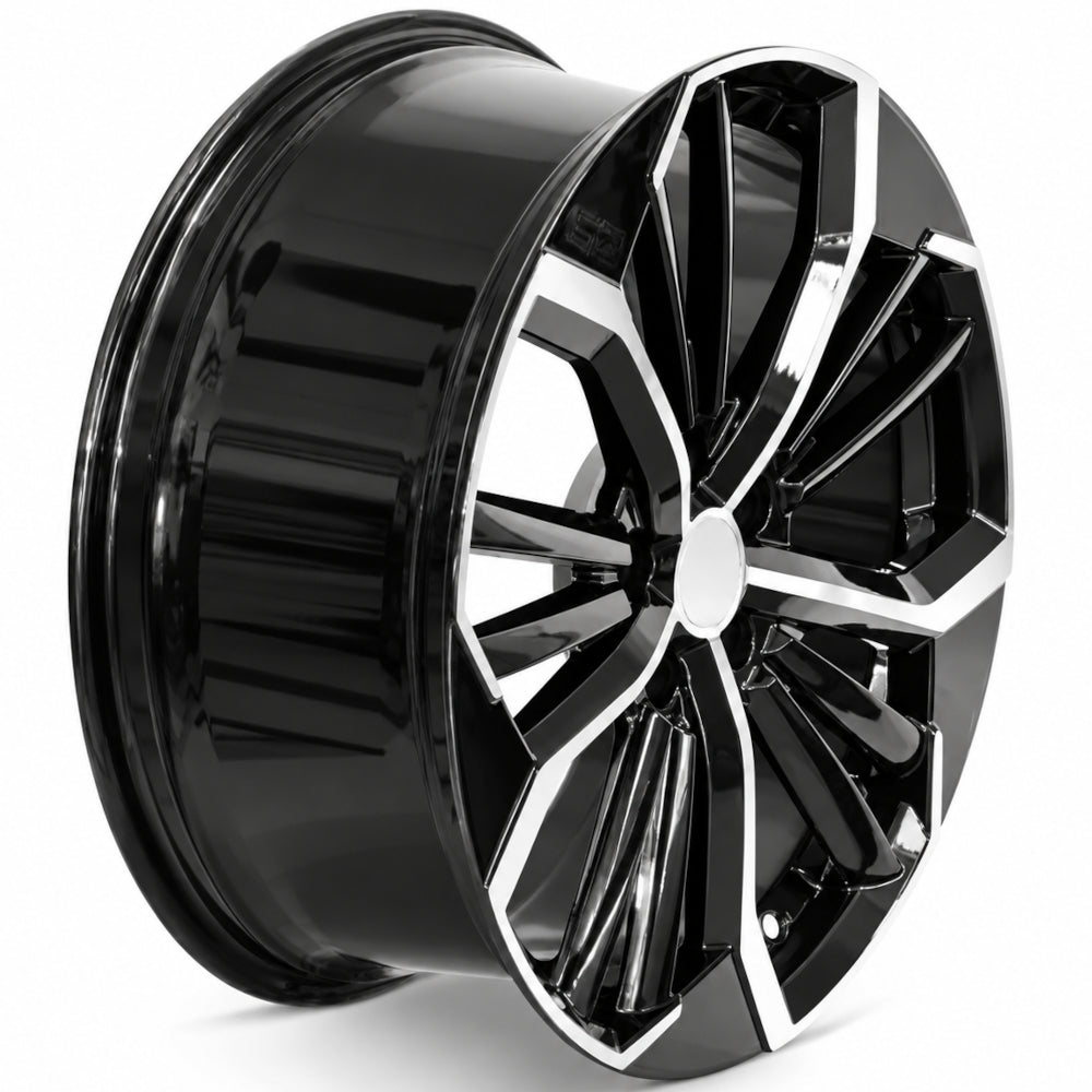 Road Ready RRW-62854 Black Machined Wheel