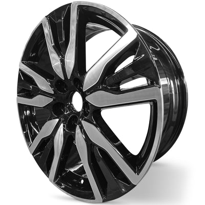 Road Ready RRW-63149 Black Machined Wheel