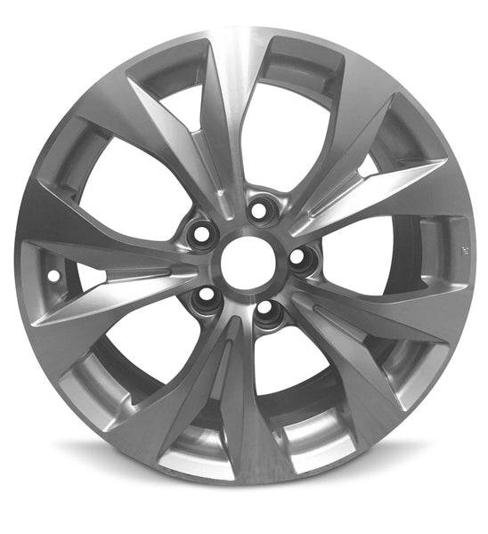 Road Ready RRW-64025A Silver Machined Wheel
