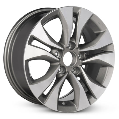 Road Ready RRW-64046 Gray Machined Wheel
