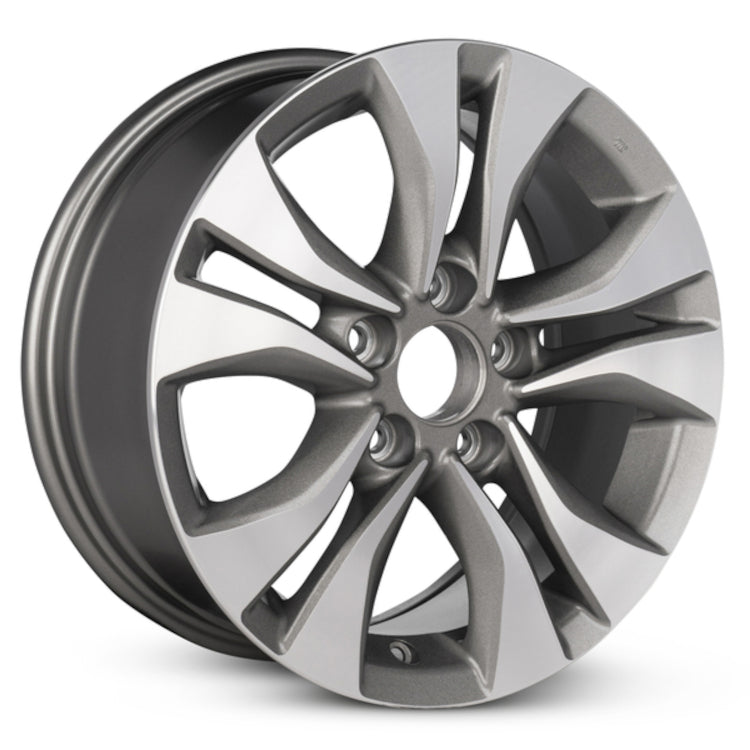 Road Ready RRW-64046 Gray Machined Wheel