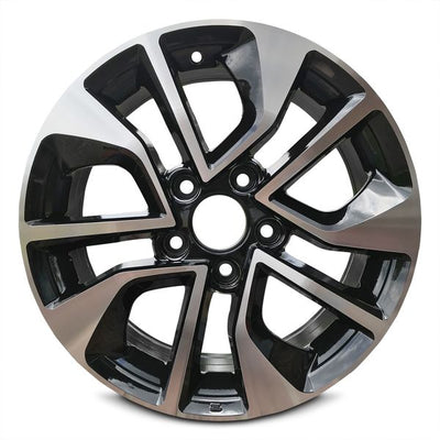 Road Ready RRW-64054 Black Machined Wheel