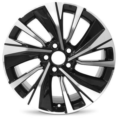 Road Ready RRW-64081 Black Machined Wheel
