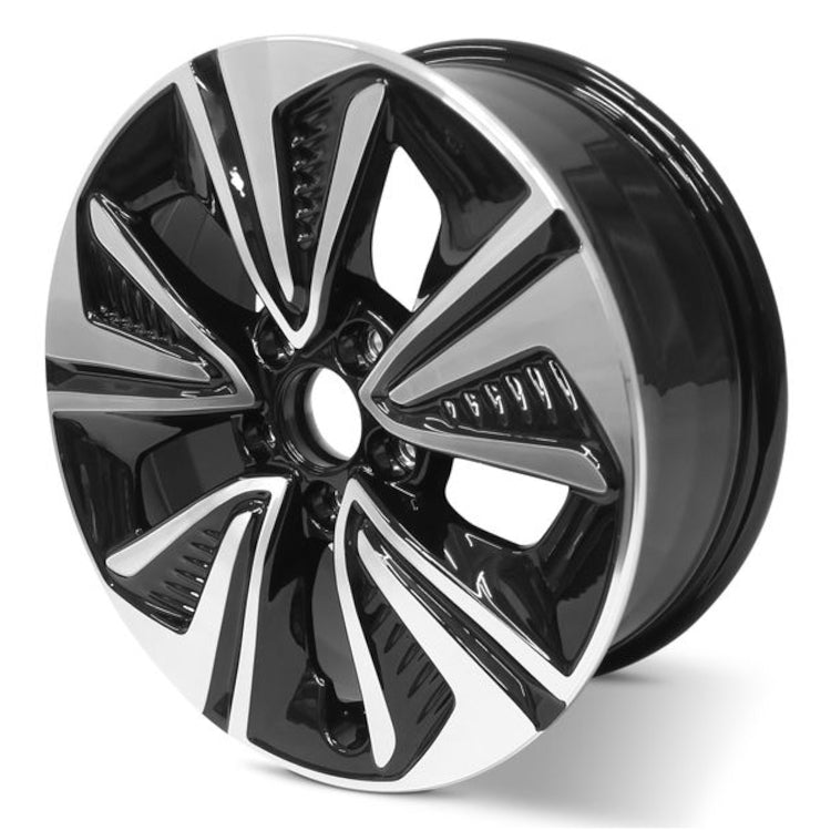 Road Ready RRW-64098A Black Machined Wheel
