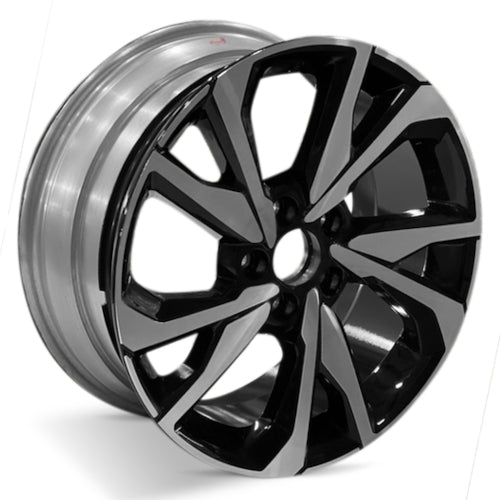 Road Ready RRW-64108A Black Machined Wheel