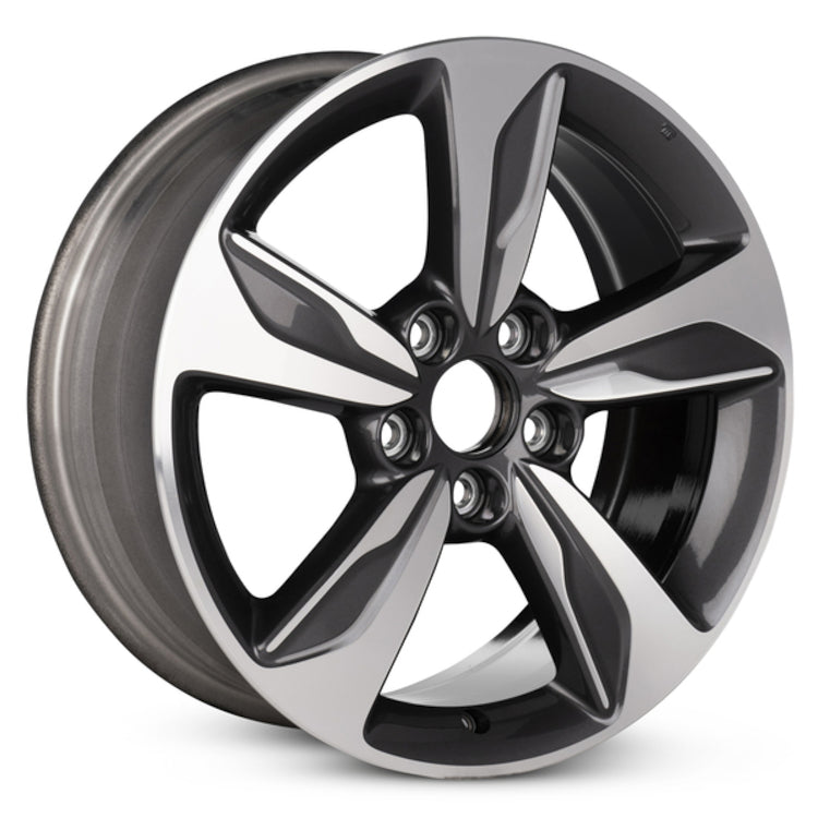 Road Ready RRW-64119A Gray Machined Wheel