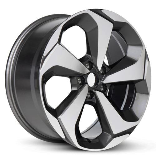 Road Ready RRW-64126 Gray Machined Wheel