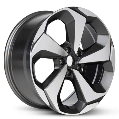 Road Ready RRW-64126 Gray Machined Wheel