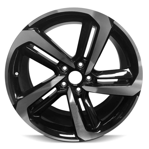 Road Ready RRW-64127 Black Machined Wheel