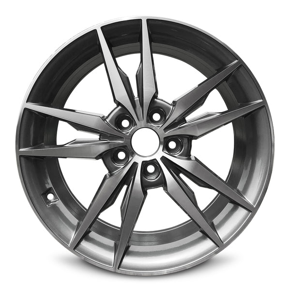 Road Ready RRW-70879B Gunmetal Machined Wheel