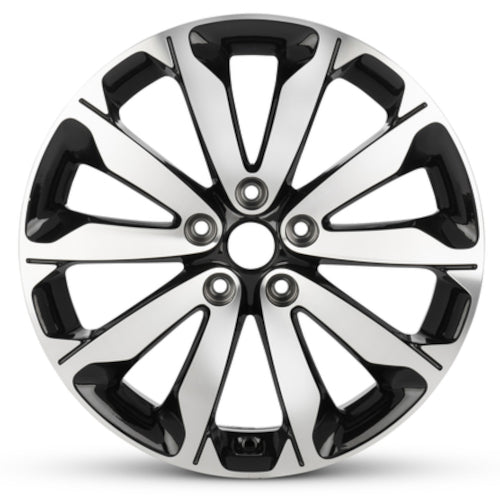 Road Ready RRW-74749A Black Machined Wheel