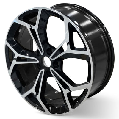 Road Ready RRW-74809 Black Machined wheel