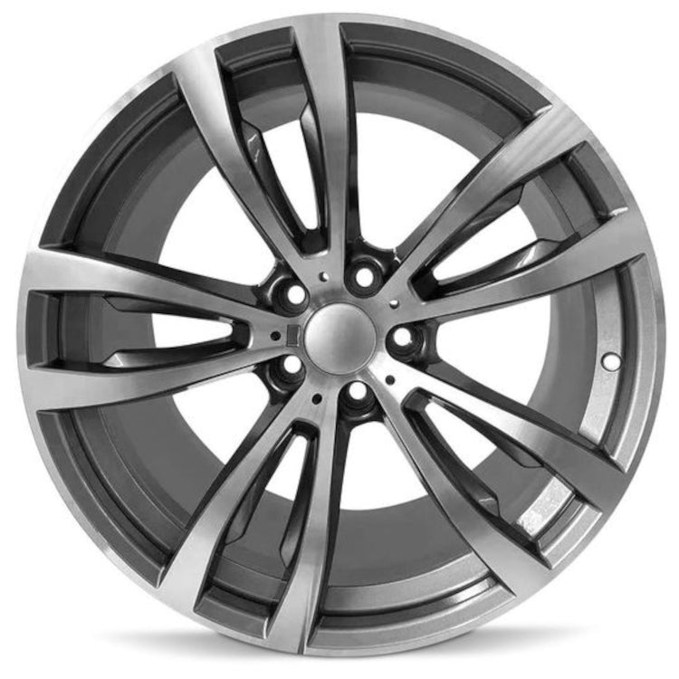 Road Ready RRW-86058 Gunmetal Machined Wheel