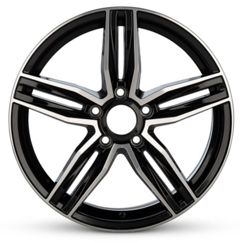 Road Ready RRW-RMVEN-I8314BMF Black Machined Wheel
