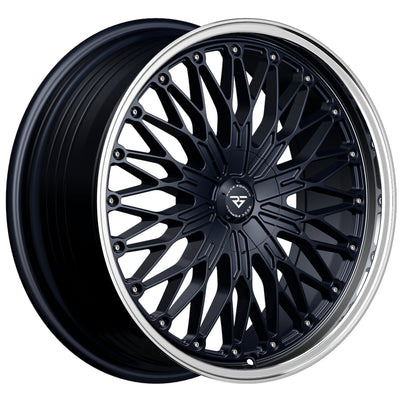 Rock Forged FF12 Black Machined Wheel