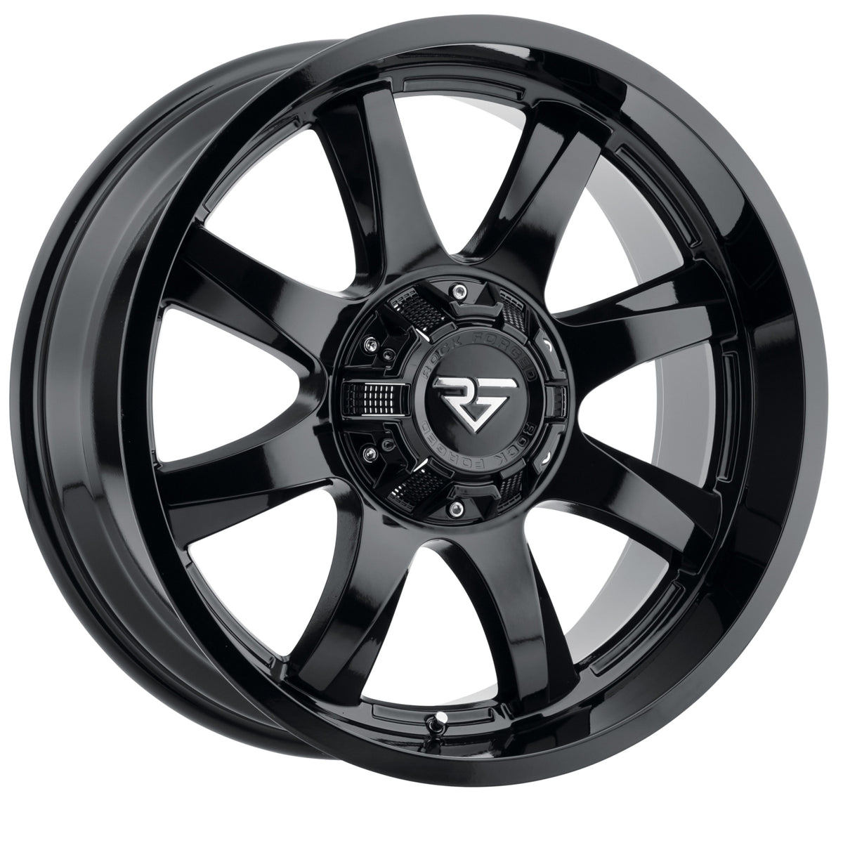 Rock Forged FF77 Gloss Black Wheel