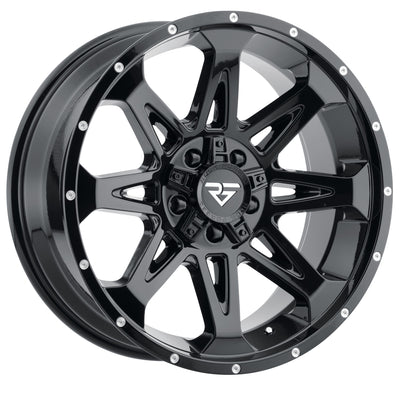 Rock Forged FF88 Gloss Black Wheel