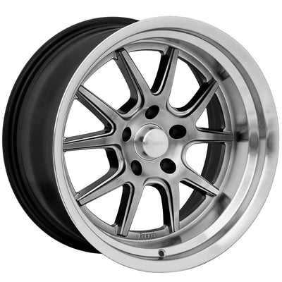 Rocket Racing Attack Gunmetal Machined Wheel