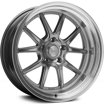 Rocket Racing Attack Gunmetal Machined Wheel