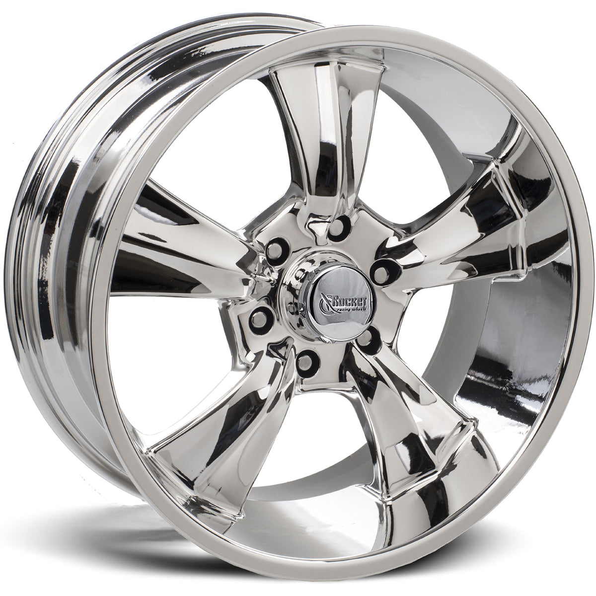 Rocket Racing Booster 6 Chrome Wheel
