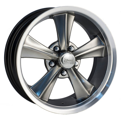 Rocket Racing Booster Gunmetal Machined Wheel
