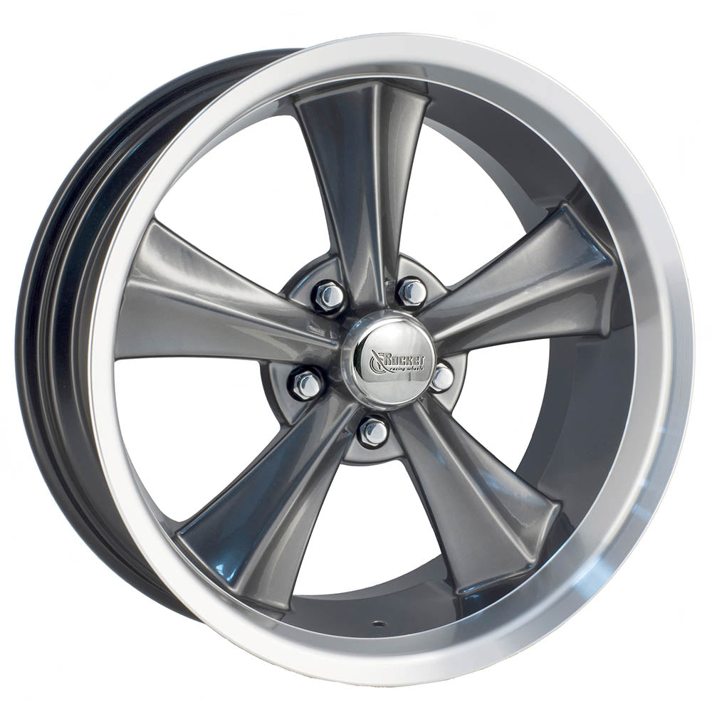 Rocket Racing Booster Gunmetal Machined Wheel