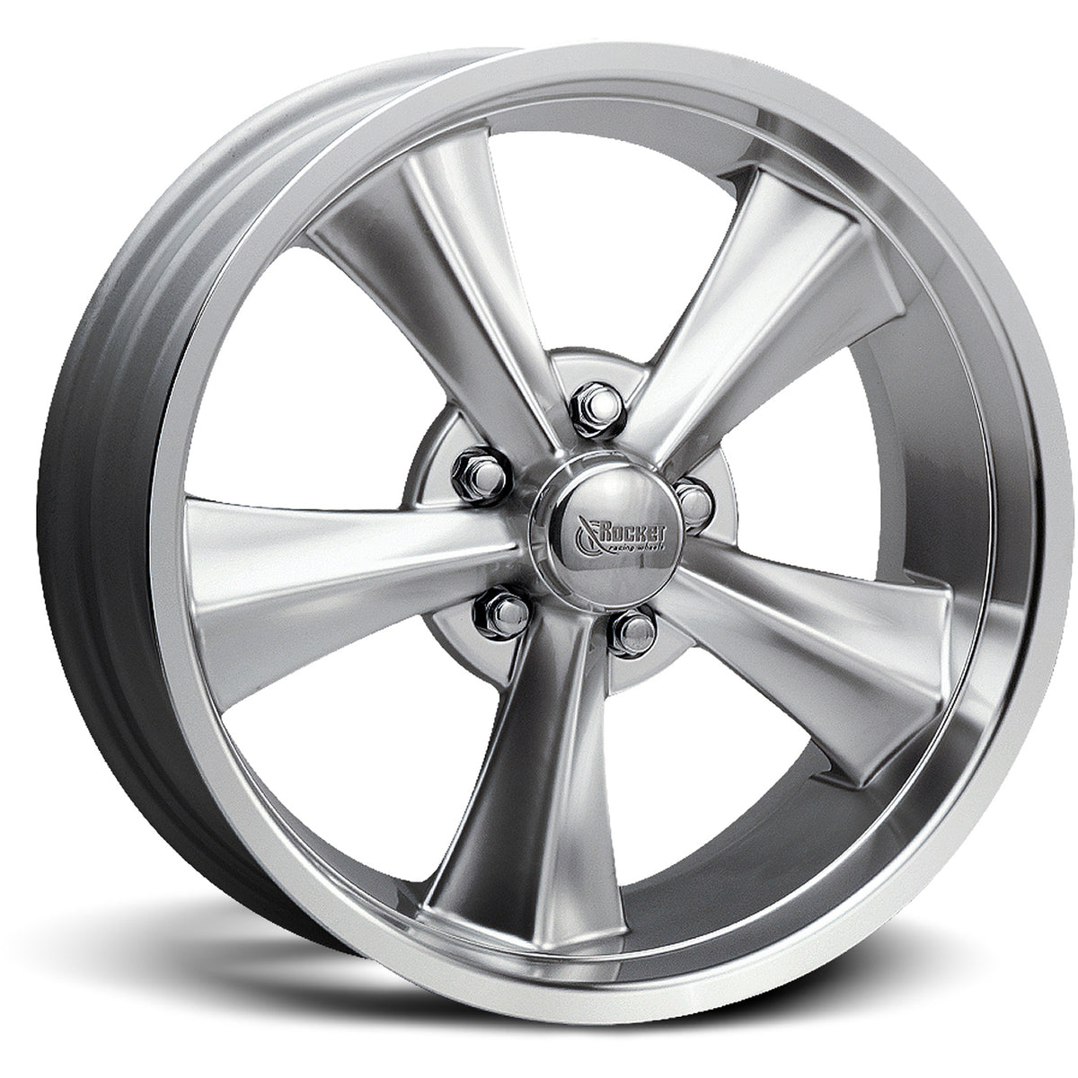 Rocket Racing Booster Hypersilver Machined Wheel