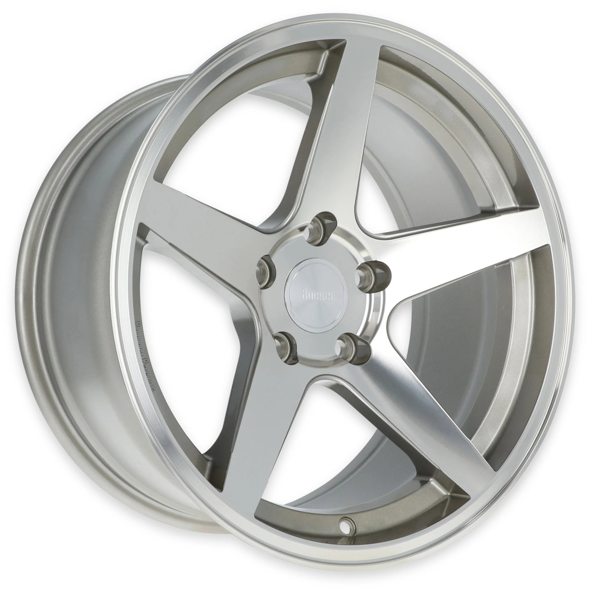 Rocket Racing Flare Gray Machined Wheel