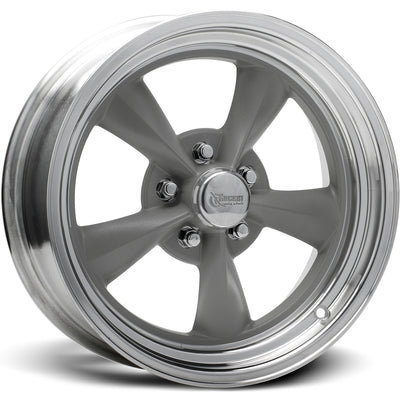 Rocket Racing Fuel Gray Machined Wheel