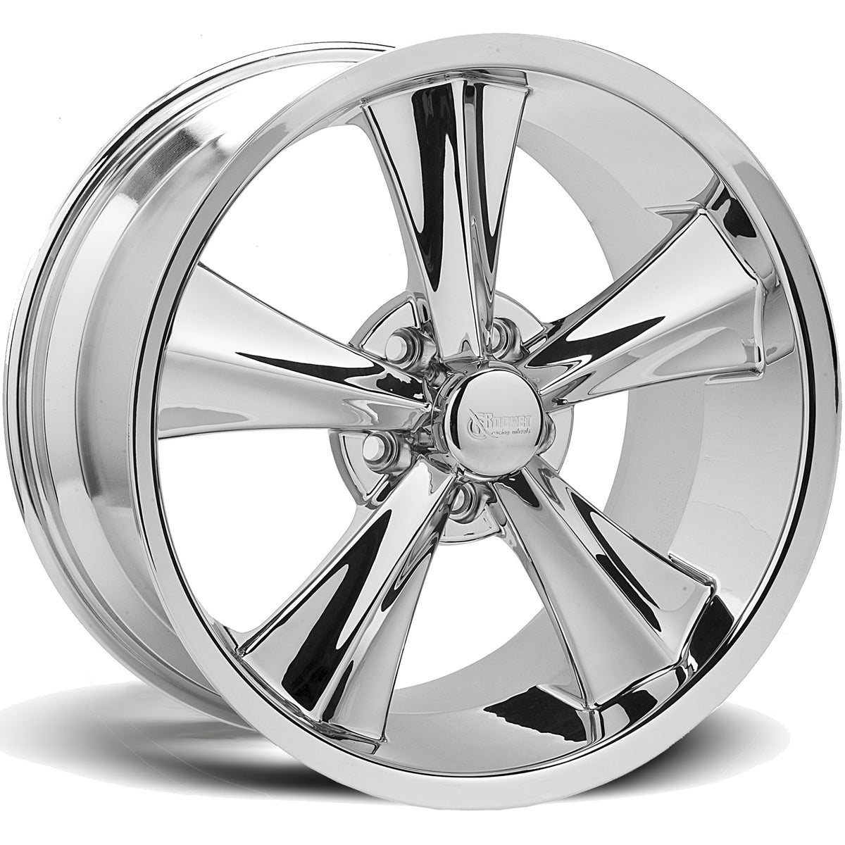 Rocket Racing Modern Muscle Booster Chrome Wheel