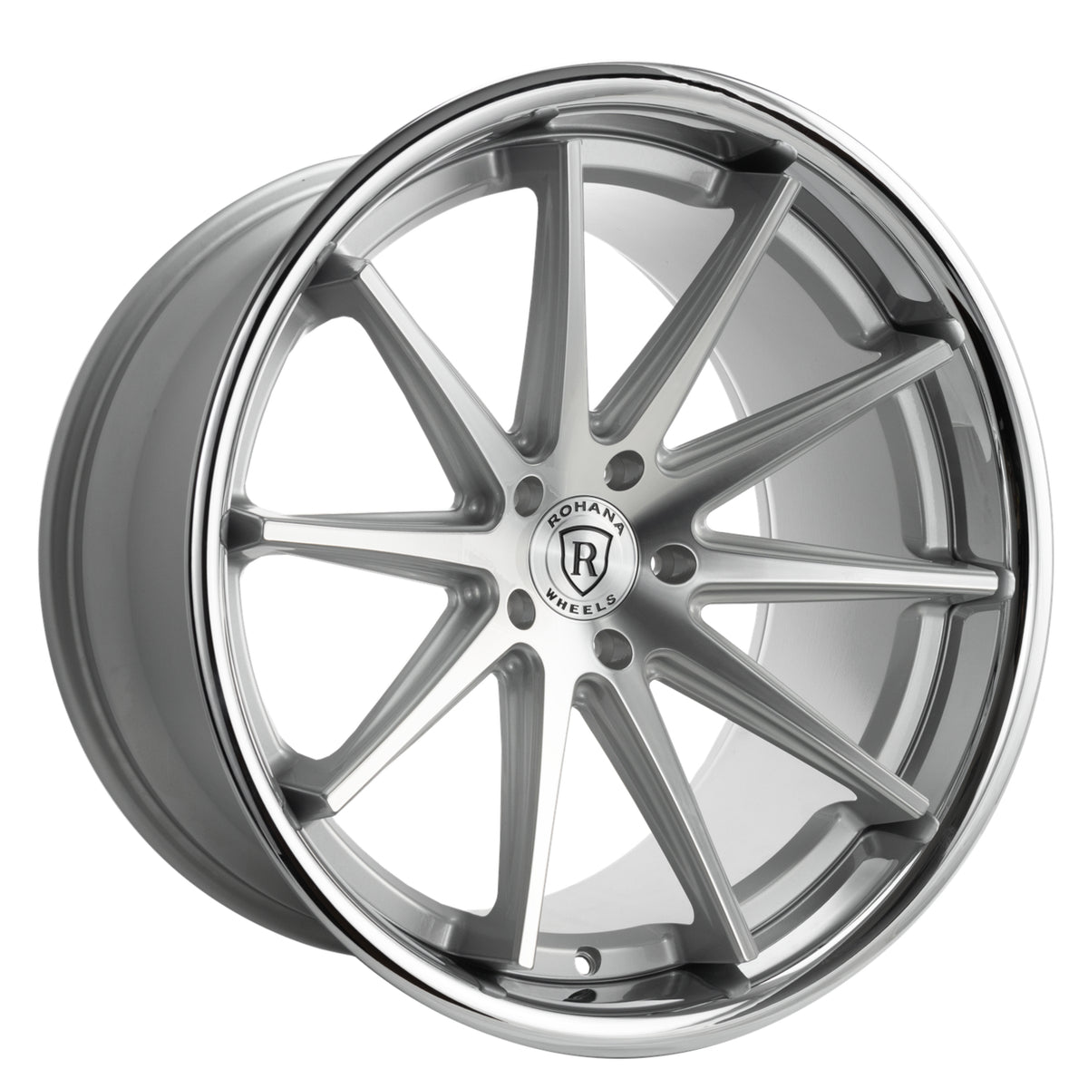 Rohana RFC10 Silver Machined Wheel