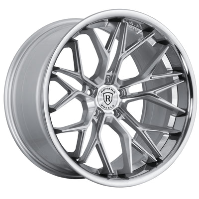 Rohana RFC3 Machined Silver wheel