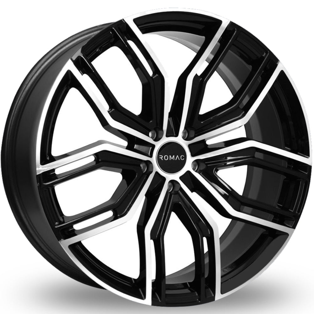 Romac Catalina Black Machined Wheel