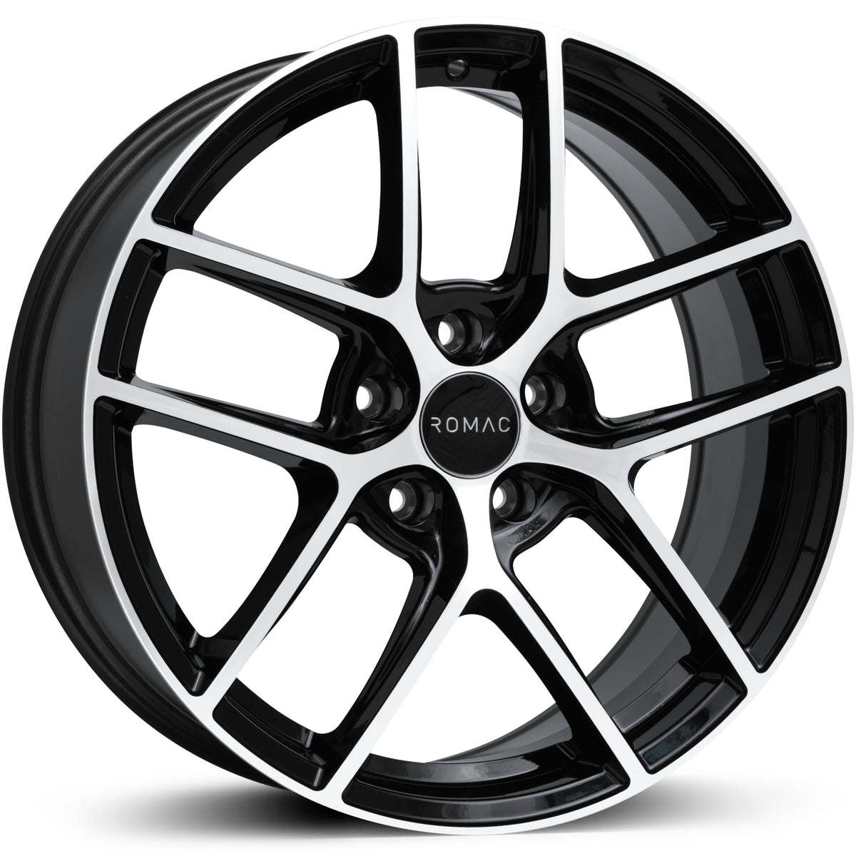 Romac Diablo Black Machined Wheel