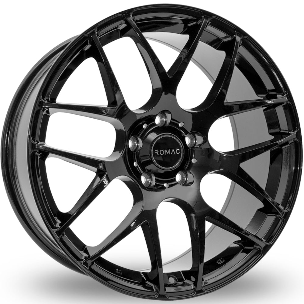 Romac Radium Gloss Black Wheel