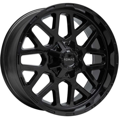 Romac Utah Gloss Black Wheel