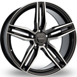 Romac Venom Black Machined Wheel