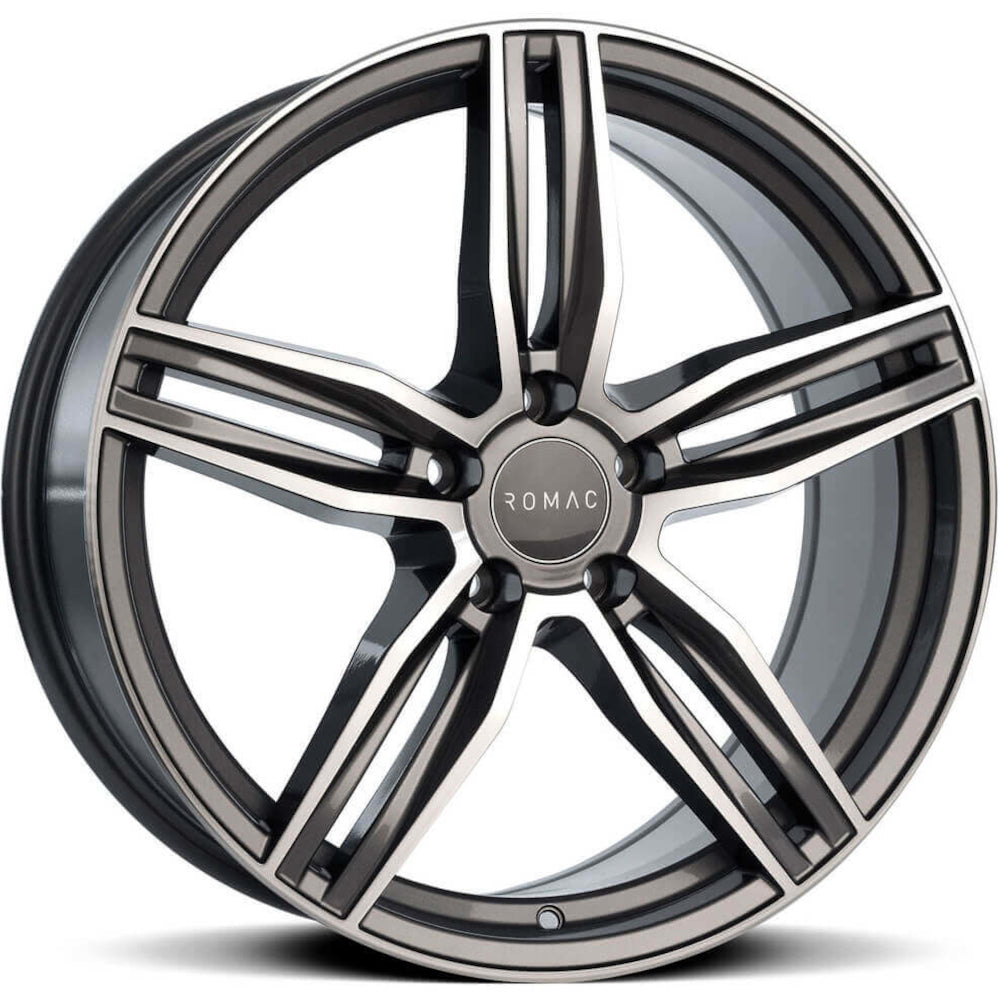 Romac Venom Gray Machined Wheel