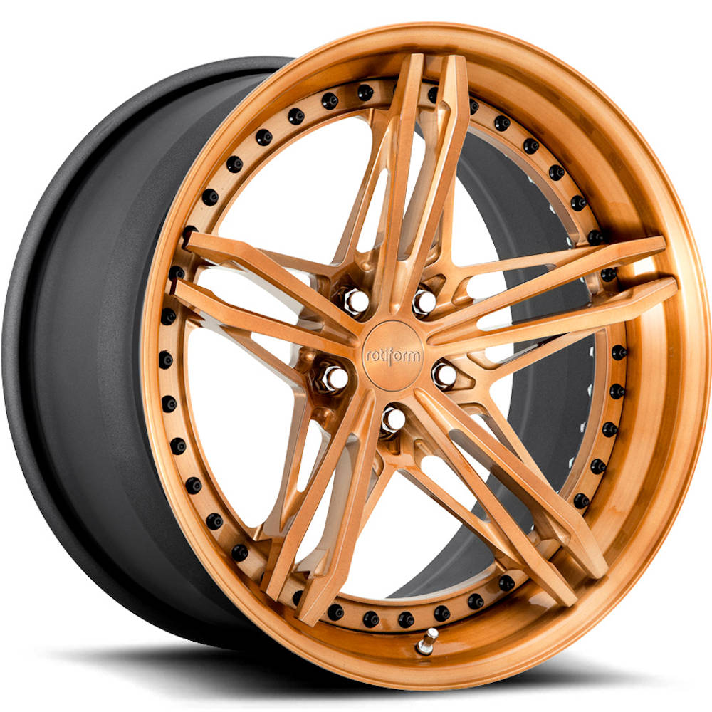 Rotiform Forged ARA Copper Polished Wheel