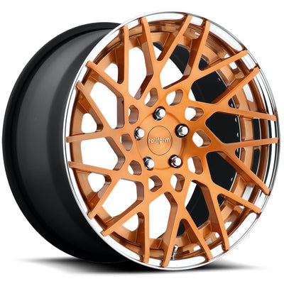 Rotiform Forged BLQ-T Rose Gold Polished Wheel
