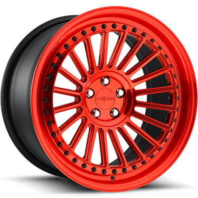 Rotiform Forged BUC Red Brushed Wheel